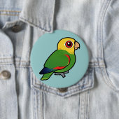 Gele-kopige Amazon Ronde Button 4,0 Cm (In situ)