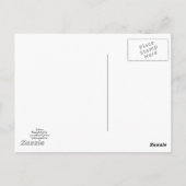 Gele kornbloem briefkaart (Achterkant)