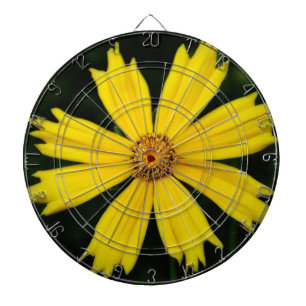 Gele kosmos dartbord