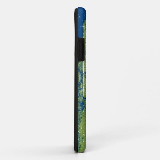 Gele kosmosbloem  lijst Case-Mate iPhone case (Achterkant/rechts)