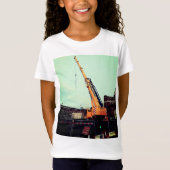Gele kraan t-shirt (Voorkant)