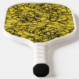 gele krabbel pickleball paddle