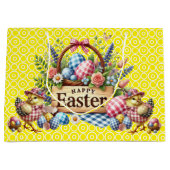 Gele kuikens Pasen Groot Cadeauzakje (Voorkant)