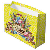 Gele kuikens Pasen Groot Cadeauzakje (Achterkant Gekanteld)
