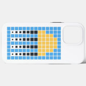 Gele kwallen (Emoji Art) Case-Mate iPhone Case (Achterkant (horizontaal))