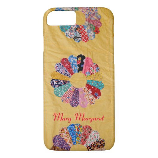 gele kwilt Case-Mate iPhone case (Achterkant)