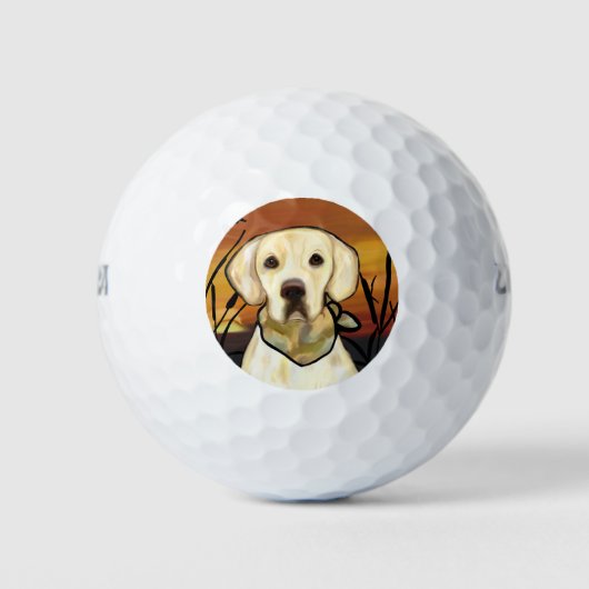 GELE LAB GOLFBALLEN (Voorkant)