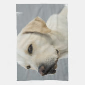 Gele lab Towel Theedoek (Verticaal)