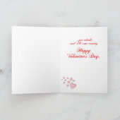 Gele Lab Valentijn Feestdagen Kaart (Binnen)