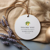 Gele Labels met een moderne weddenschap