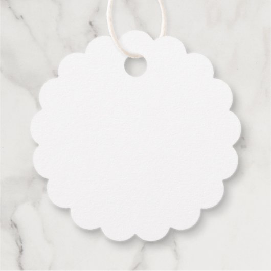 Gele Labels met een moderne weddenschap (Achterkant)