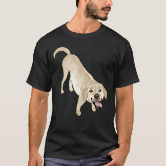 Gele Labrador 58 T-shirt