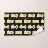 Gele Labrador Dog Design Bad Handdoek (Handdoek)