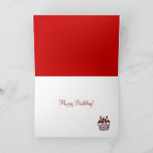 Gele Labrador en Zwarte Labrador Puppie Verjaardag Kaart (Binnen)