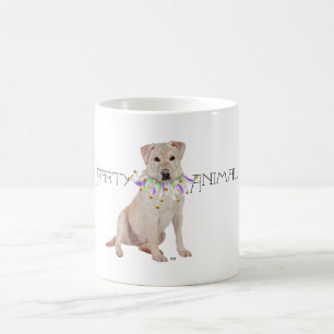 Gele Labrador Feestbeest Koffiemok