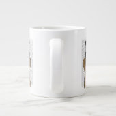 Gele labrador, Formele hond en Pet Grote Koffiekop (Achterkant)