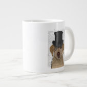 Gele labrador, Formele hond en Pet Grote Koffiekop (Voorkant rechts)