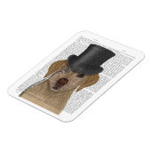 Gele labrador, Formele hond en Pet Magneet (Linkerzijde)