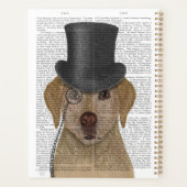 Gele labrador, Formele hond en Pet Planner (Achterkant)