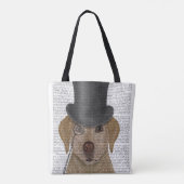 Gele labrador, Formele hond en Pet Tote Bag (Achterkant)