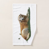 Gele Labrador Gemengde Ras Hond Handdoek (Handdoek)