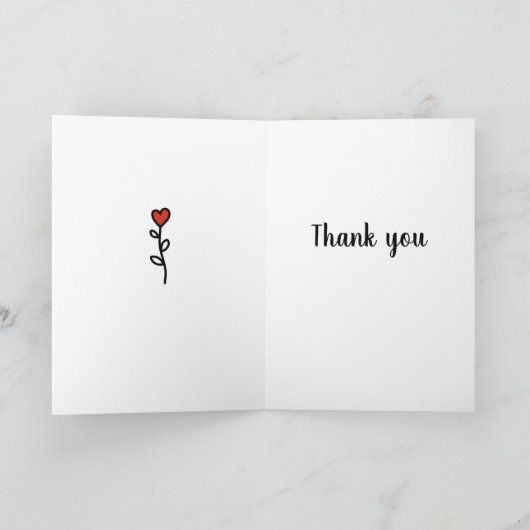 Gele Labrador hartballon dank u Feestdagen Kaart (Binnen)