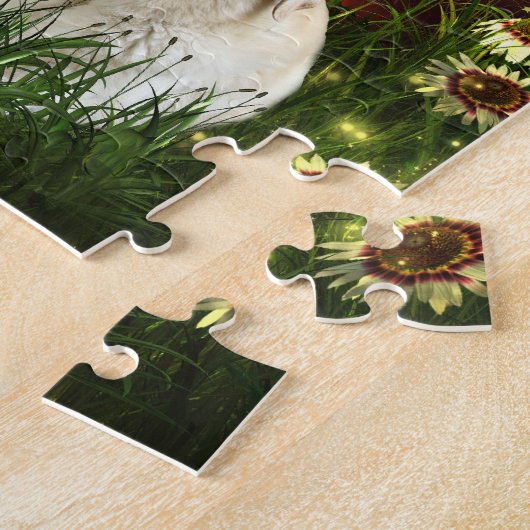 Gele labrador legpuzzel (Zijkant)