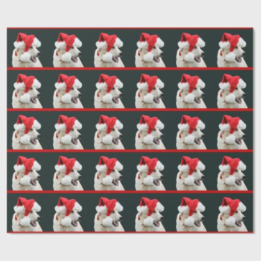 Gele labrador rekruter Kerstmis Cadeaupapier (Vlak)