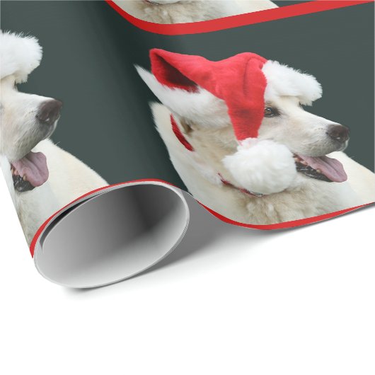 Gele labrador rekruter Kerstmis Cadeaupapier (Rol Hoek)