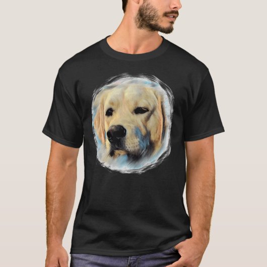Gele Labrador Retriever 33 T-shirt (Voorkant)
