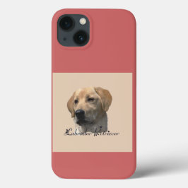 Gele Labrador Retriever Art Gifts iPhone 13 Hoesje
