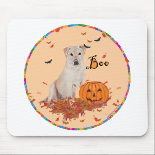 Gele Labrador Retriever Boo! Muismat