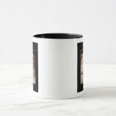 Gele Labrador Retriever Dog op keramische Mok (Midden)