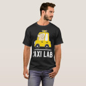 Gele labrador Retriever Dog Tai Lab Cab Driver G T-shirt (Voorkant volledig)