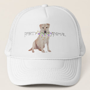Gele Labrador Retriever Feest Trucker Pet