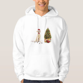 Gele labrador Retriever Funny Kersthond Hoodie