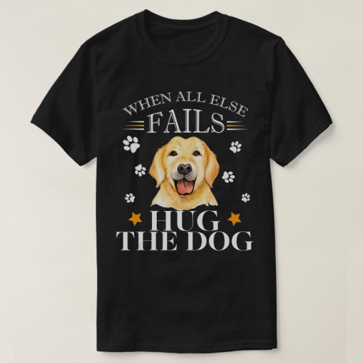 Gele Labrador Retriever Hond Gift Love Dogs Labs T-shirt (Design voorkant)