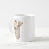 Gele Labrador Retriever Koffiemok (Voorkant links)