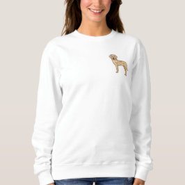 Gele Labrador Retriever Mooie Lab Hond Ontwerp Trui