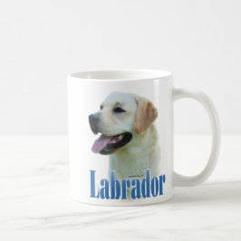 gele labrador retriever naam koffiemok
