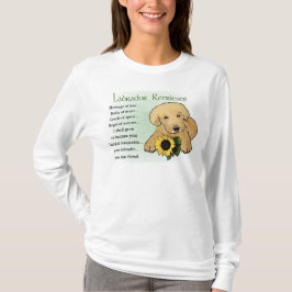 Gele Labrador Retriever Puppy Gifts T-shirt