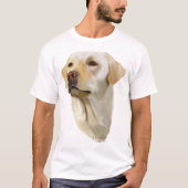 Gele Labrador Retriever T-shirt (Voorkant)