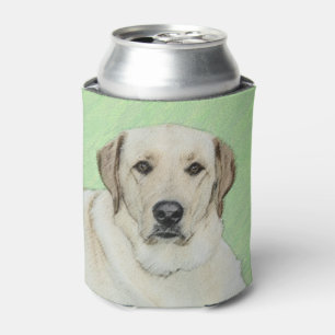 Gele labrador Retriever & Tennis Balls Painting Blikjeskoeler