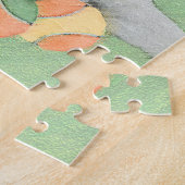 Gele labrador Retriever & Tennis Balls Painting Legpuzzel (Zijkant)