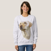 Gele Labrador Retriever Trui (Voorkant volledig)