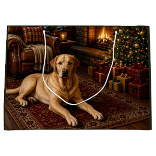 Gele Labrador Retriever Vakantie Groot Cadeauzakje