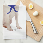 Gele Labrador Retriever Zeiler Theedoek (Quarter Fold)