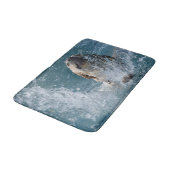 Gele labrador Retriever zwemmen Badmat (Gekanteld)