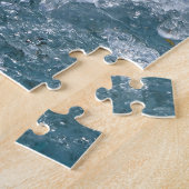 Gele labrador Retriever zwemmen Legpuzzel (Zijkant)