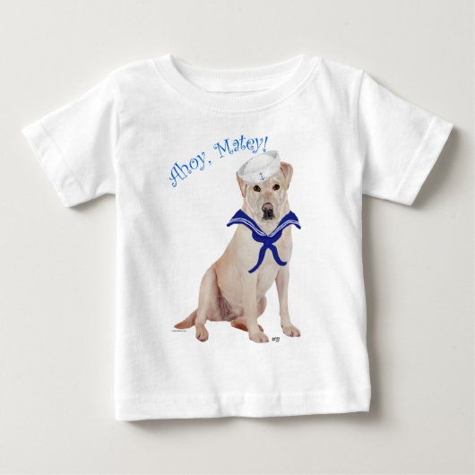 Gele Labrador Zeiler (Voorkant)